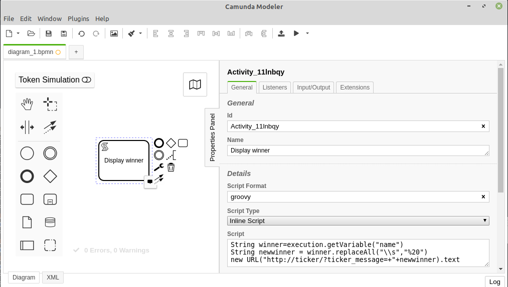 Use in Camunda Modeler